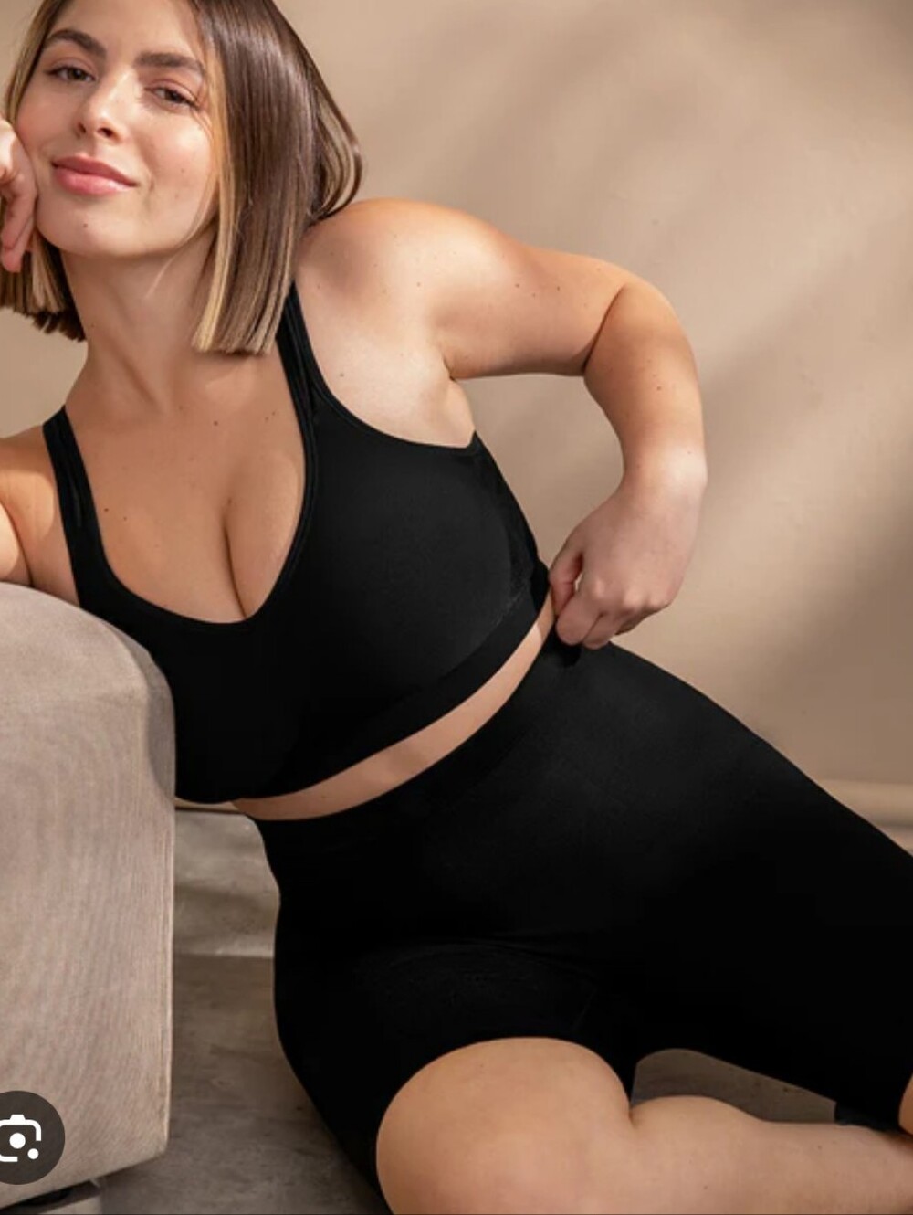 Shapermint Essentials Black High-Waisted Shaper Shorts M/L Bnwot - Picture 1 of 6